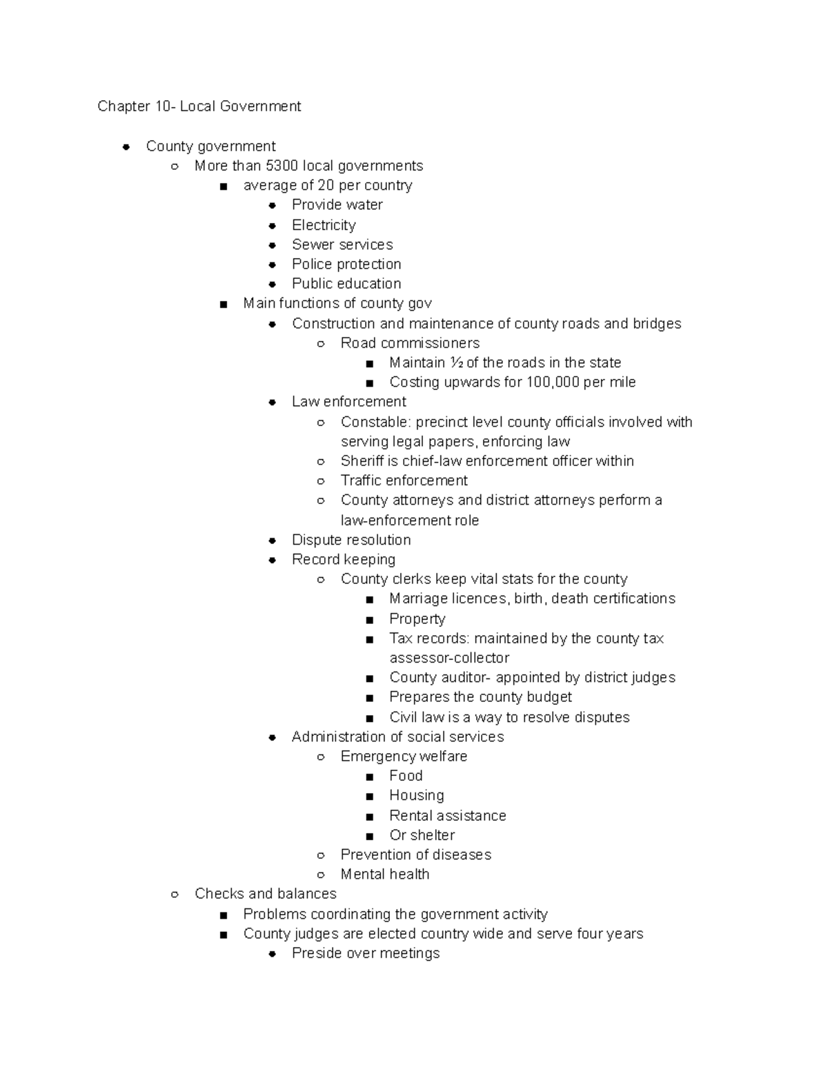 Texas GOV 101: Local Government Overview and Budget Management Insights ...