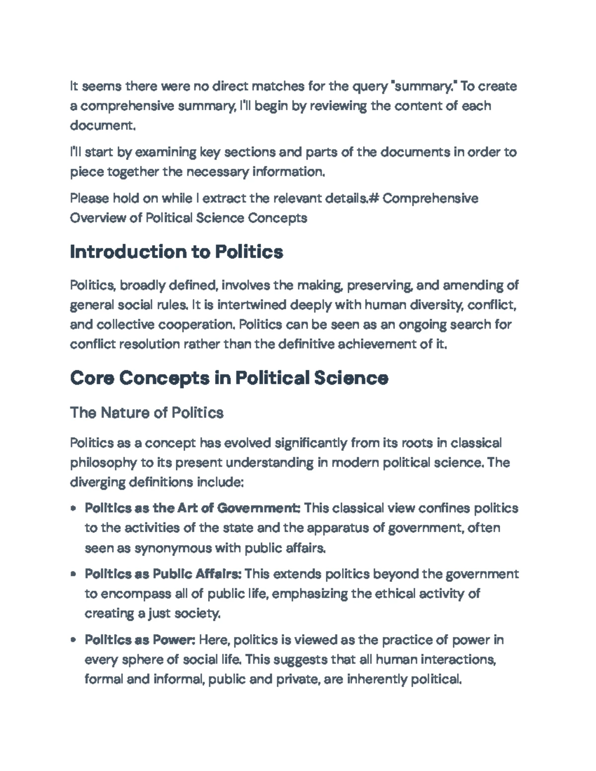 Modern Political Analysis: Overview of Dahl's Key Concepts and Ideas ...
