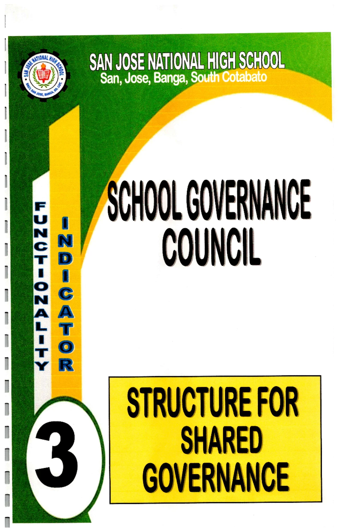 Structure and Guidelines for SGC Shared Governance MOVs 2 - Studocu