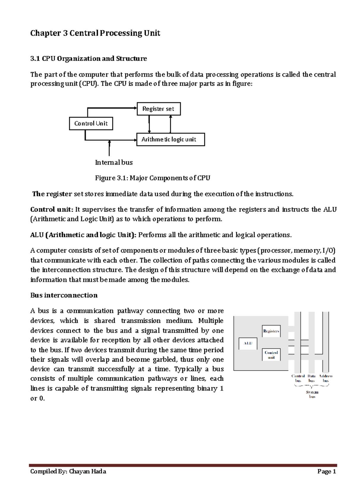 Chapter 3 - this is helpful for those who need computer architecture ...