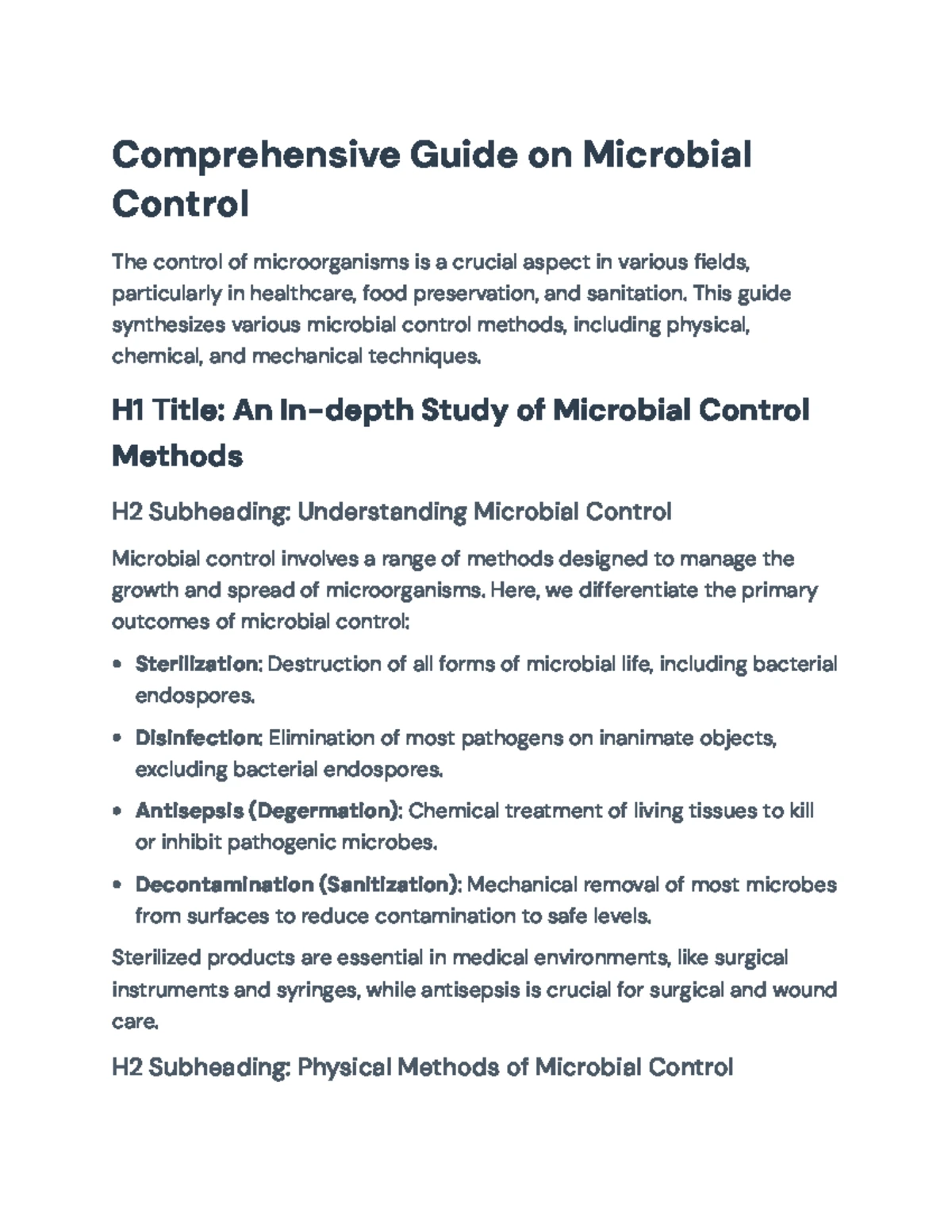 Comprehensive Guide to Diagnostic Methods in Microbiology (BIO101 ...
