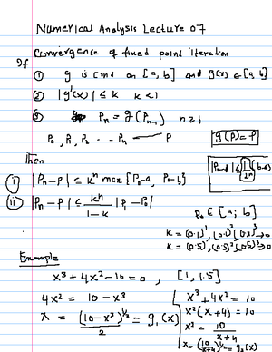 Numerical analysis assignment 01 -2 - Numerical Analysis Assignment No ...