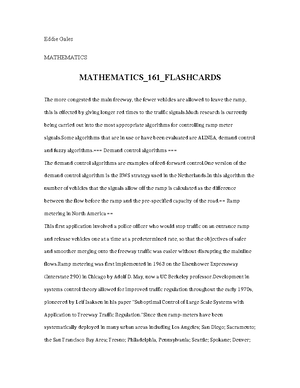 Mathematics 161 EXAM - osjxshjjansjbhjsb - Jack Perez MATHEMATICS ...