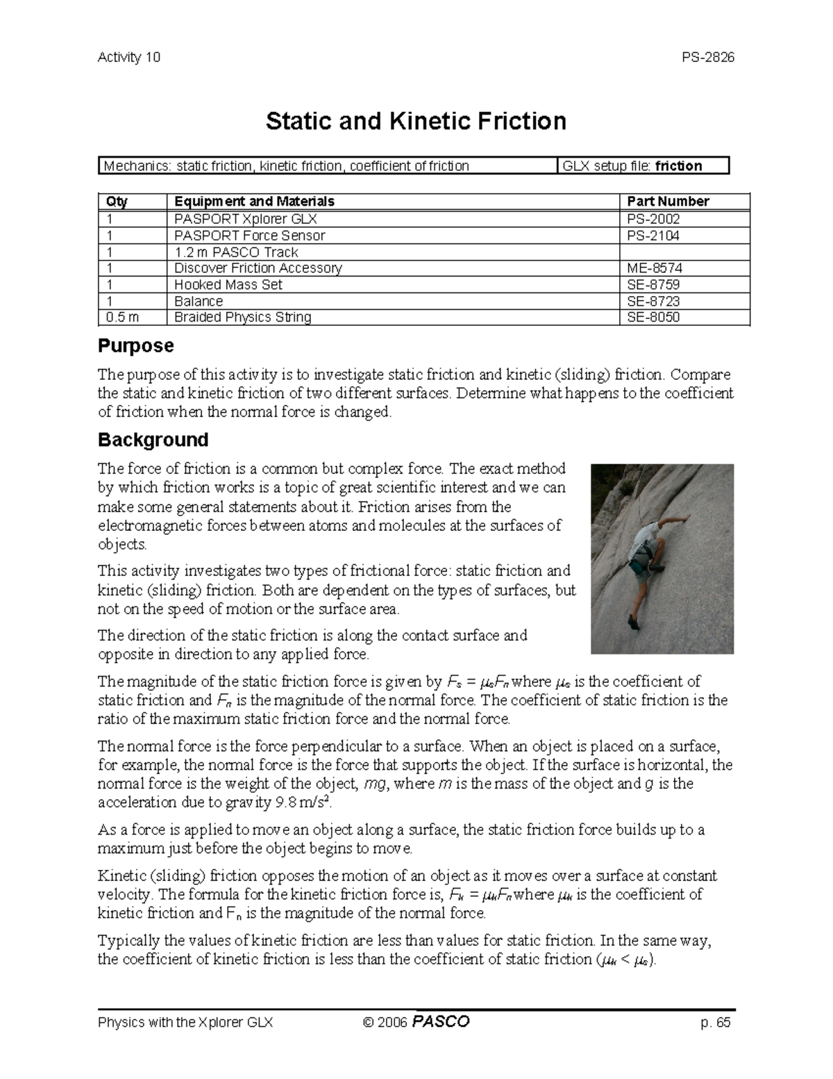 Expt 2 Friction 2021 - It was in lab report task - Activity 10 PS ...