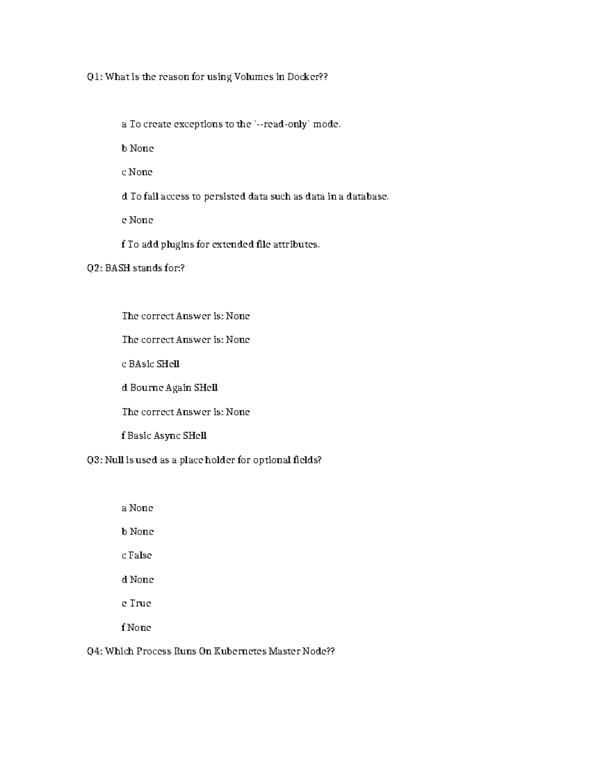 4 Doc for FVHR - Docs - Q1: What is the reason for using Volumes in ...