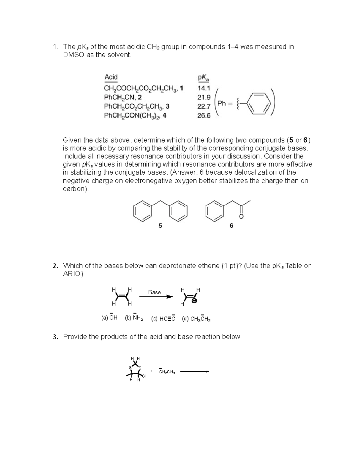 Practice Questions for Chem 101 Exam 2 Preparation - Studocu