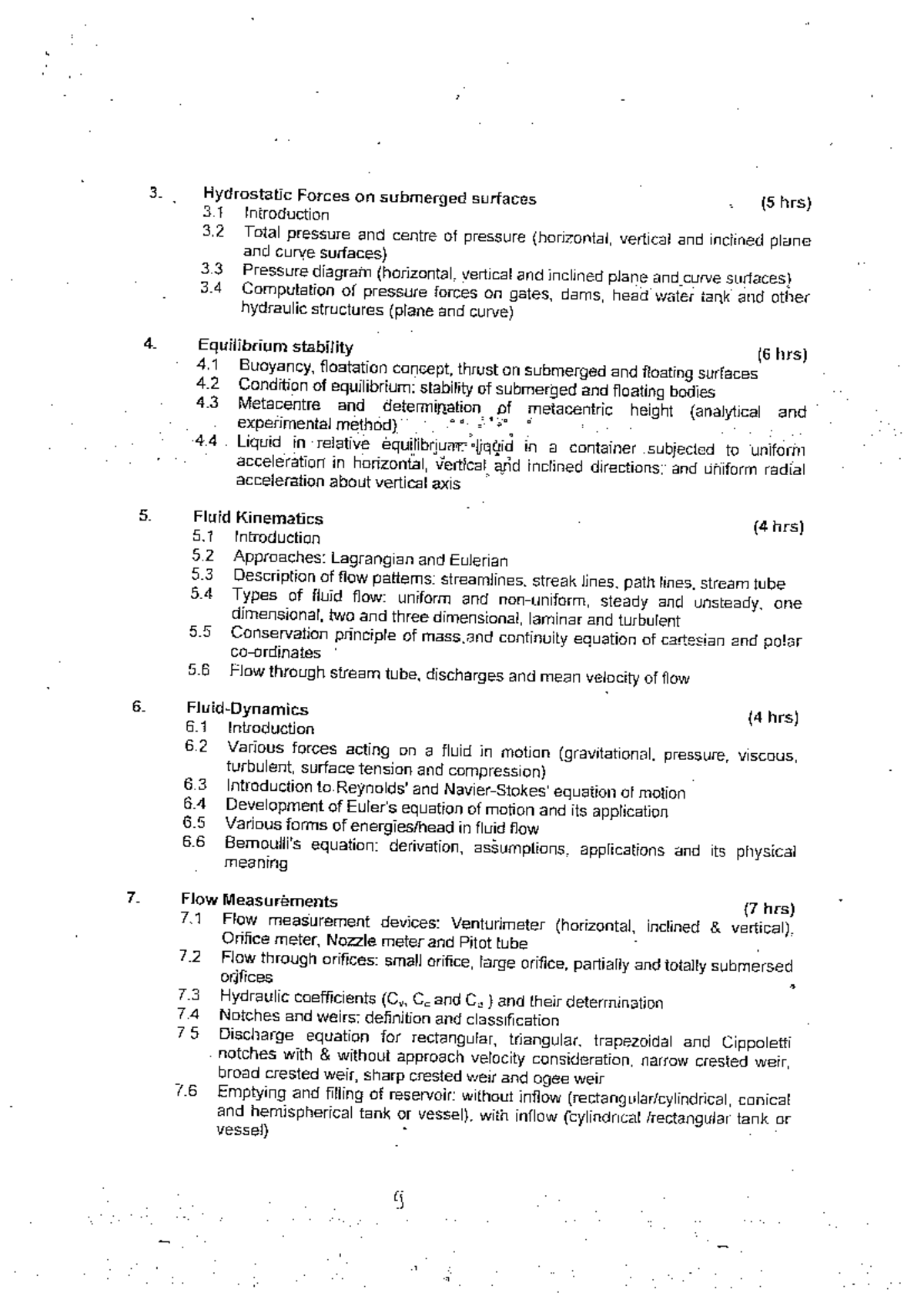 Fluid Mechanics Comprehensive Notes Studocu