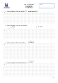 Maths Methods Stage 1 - Grade: 11 - South Australian Certificate of ...