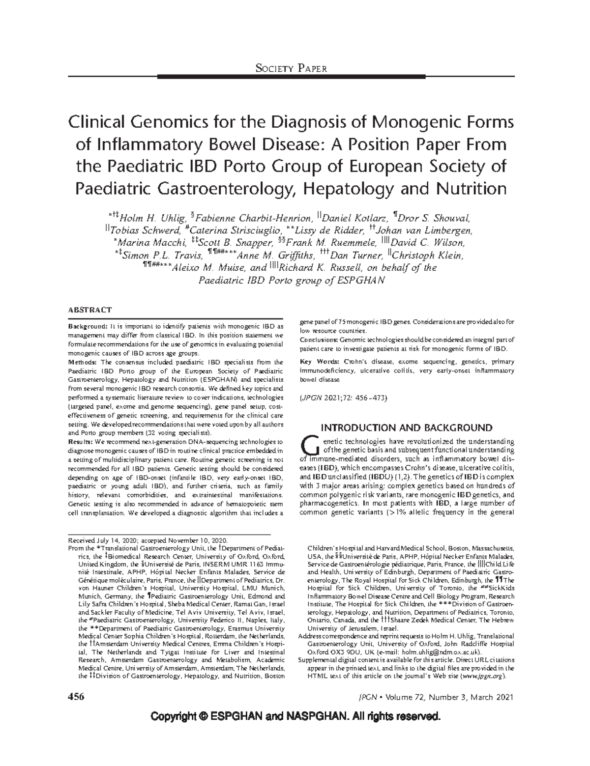 Clinical Genomics for the Diagnosis of Monogenic - Downloaded from ...