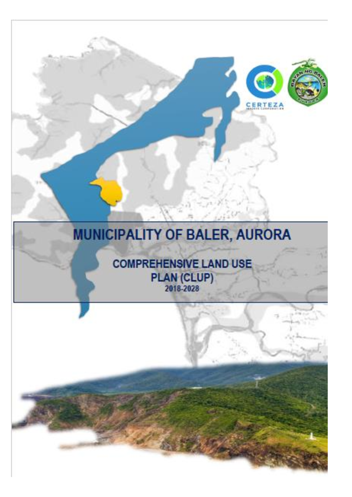 Approved Comprehensive Land Use Plan (CLUP) Baler 2018-2028 - Document Preview