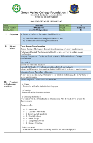 Rules - ... - Bachelor of Secondary Education Major in English ...