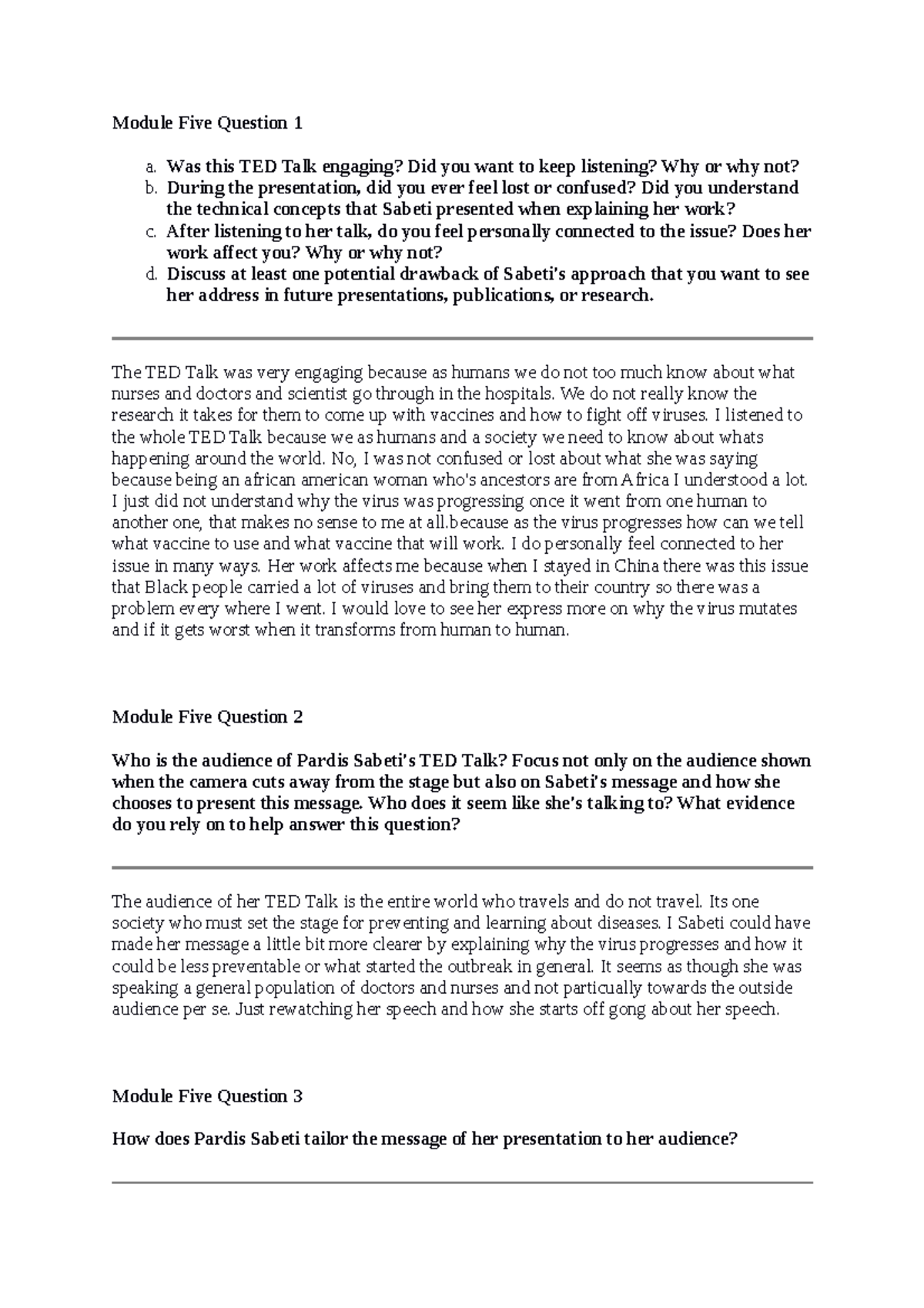 SCS 200 Applied Social Sciences - Module Five Question 1 a. Was this ...
