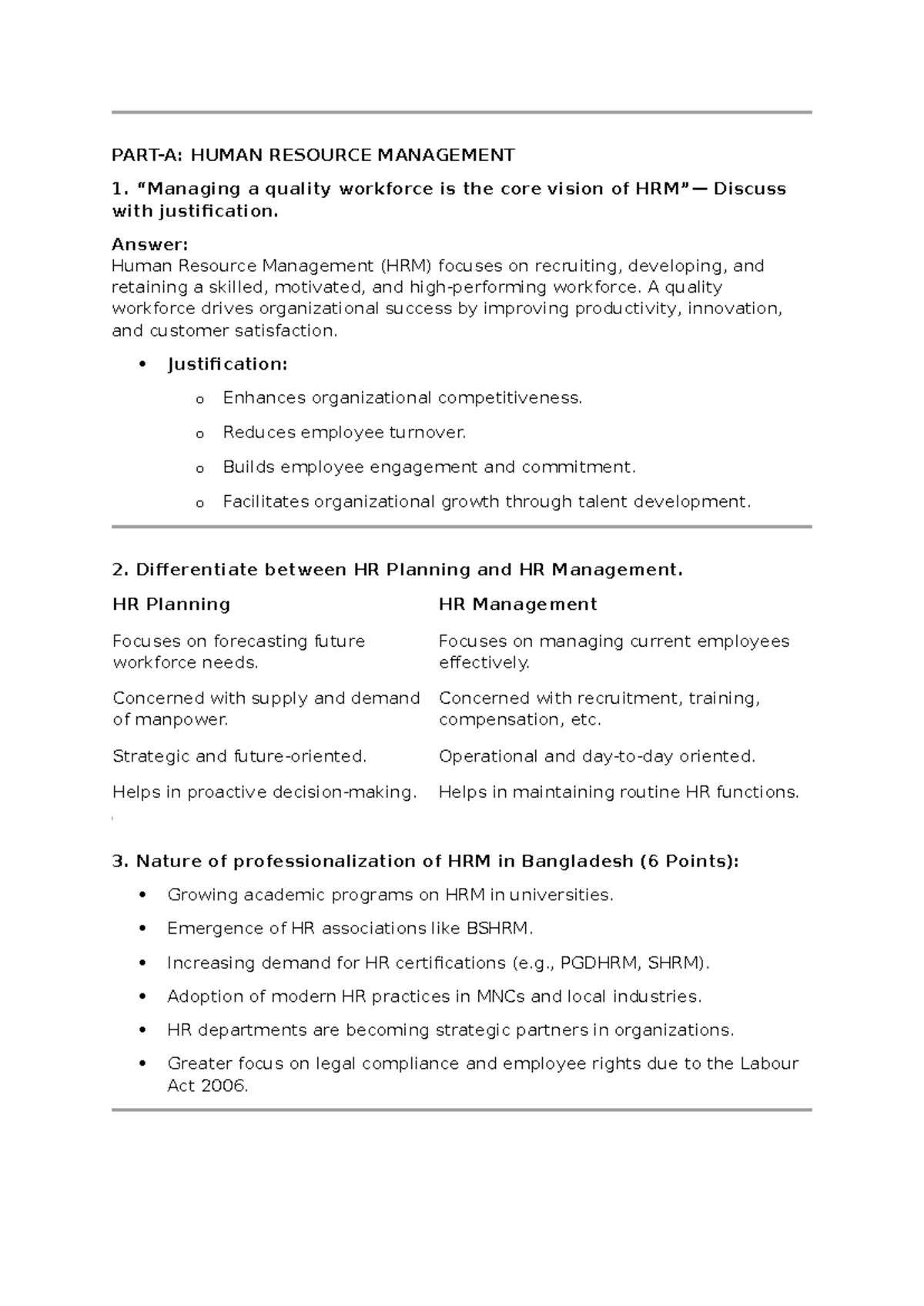 HRM 101: Comprehensive Guide to Human Resource Management and ...