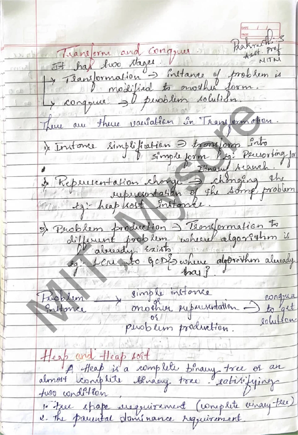 ADA Module 4 Notes - BCS401 - Studocu