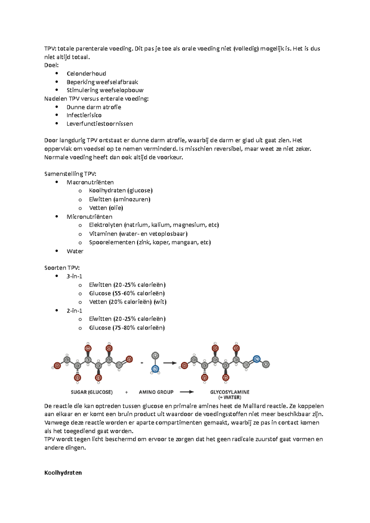 HC8.1 TPV - Inzicht in Totale Parenterale Voeding en Samenstelling ...