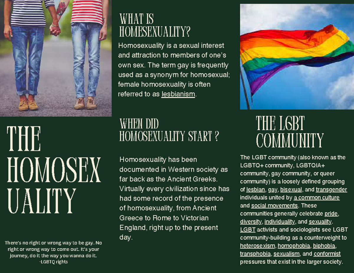 LGBTQ+ Community Insights: Understanding Homosexuality and Its History ...