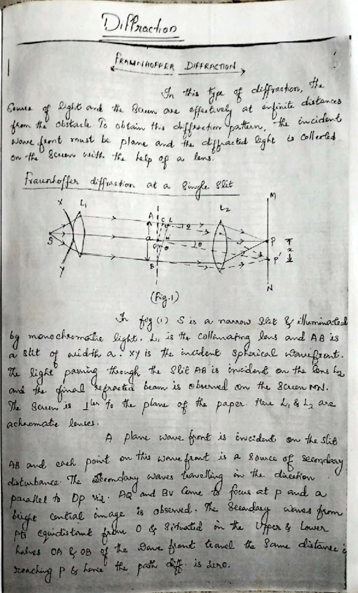 Interference -1 Notes: Constructive & Destructive Patterns in Optics ...