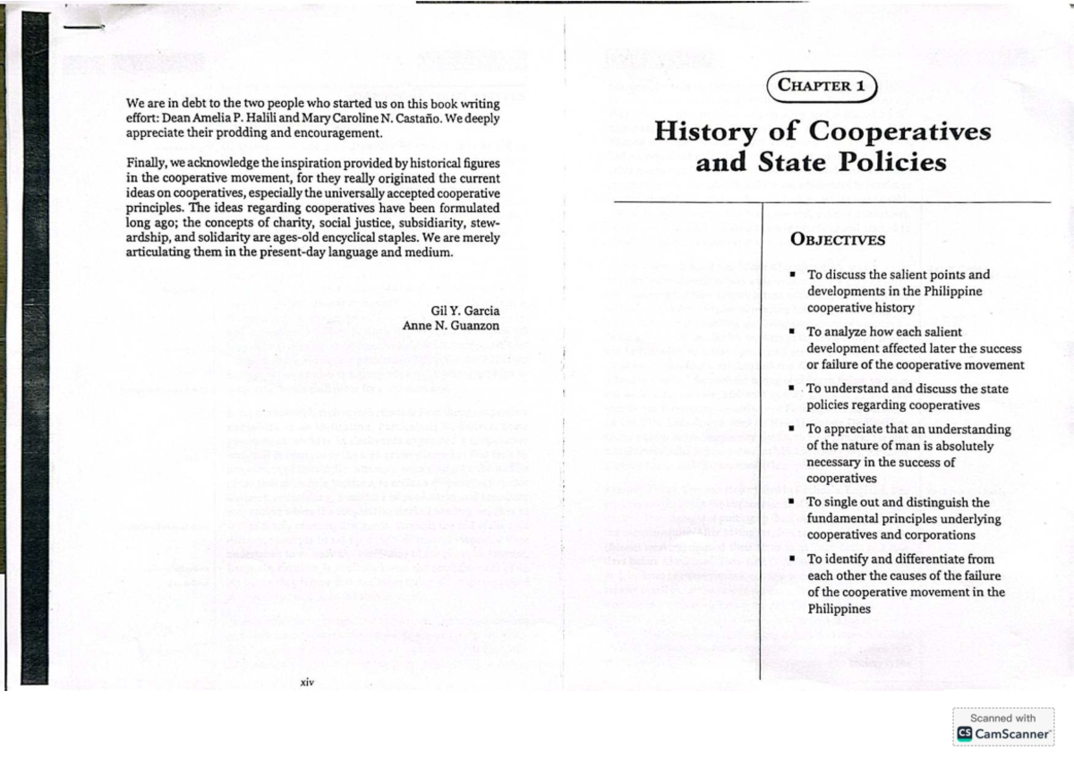 FM 327 Chapter 1 - History and Development of Cooperatives - Studocu