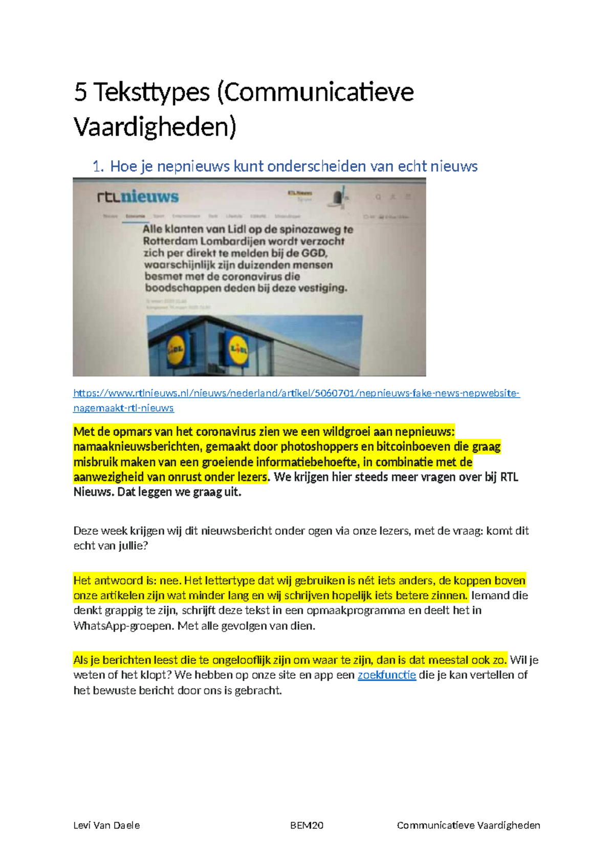 5 Teksttypes: Voorbeelden en Insights over Communicatieve Vaardigheden ...