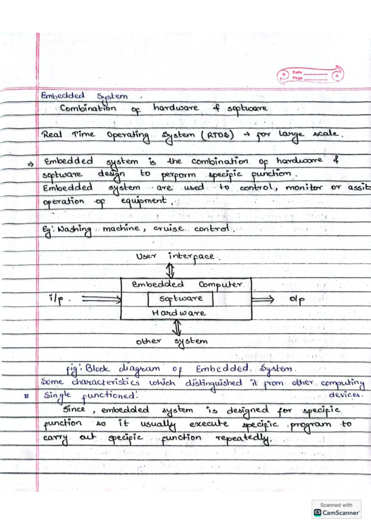Embedded Systems: Real-Time Hardware Control and Design Metrics - Studocu