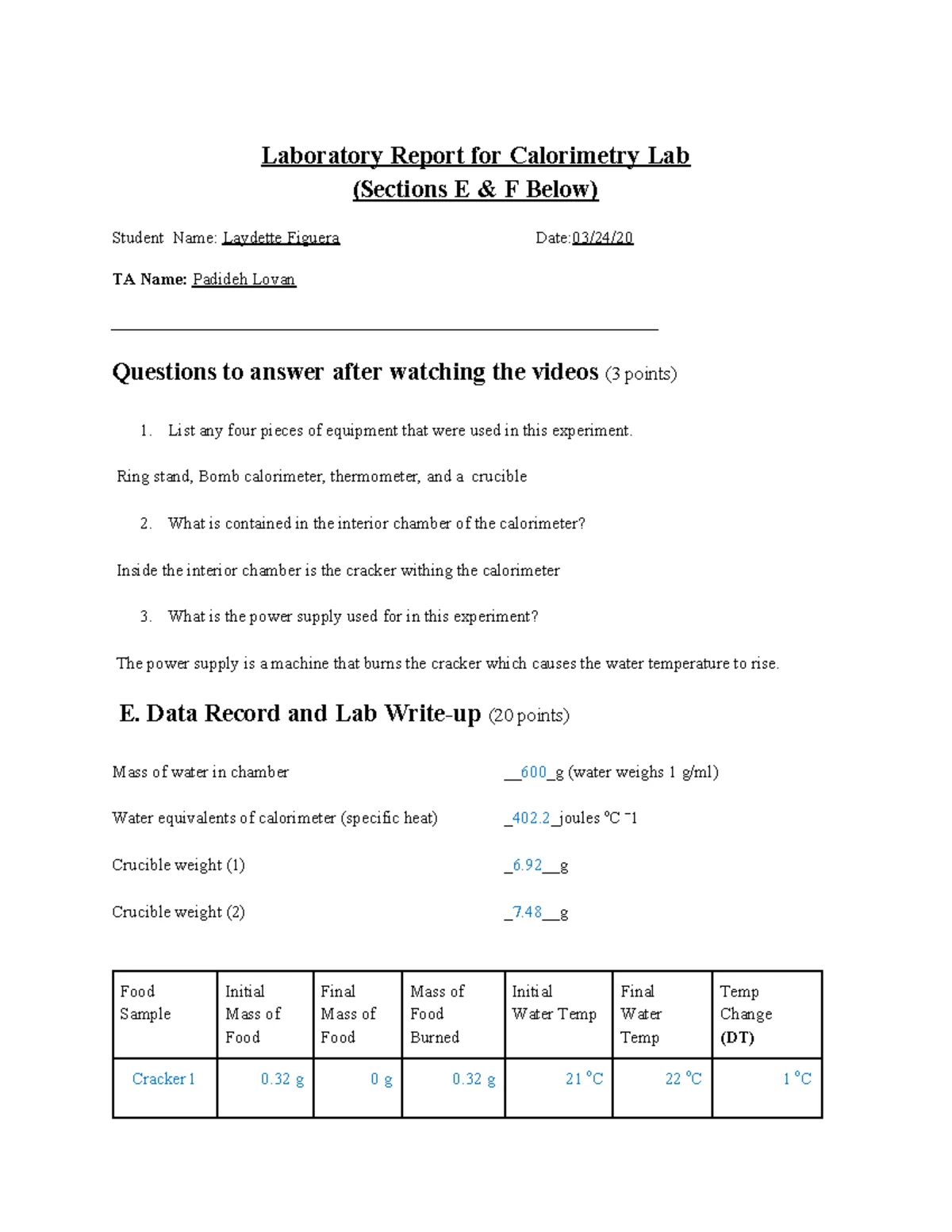 Lab Report: Smooth Muscle Function & Gut Contraction Analysis - Studocu