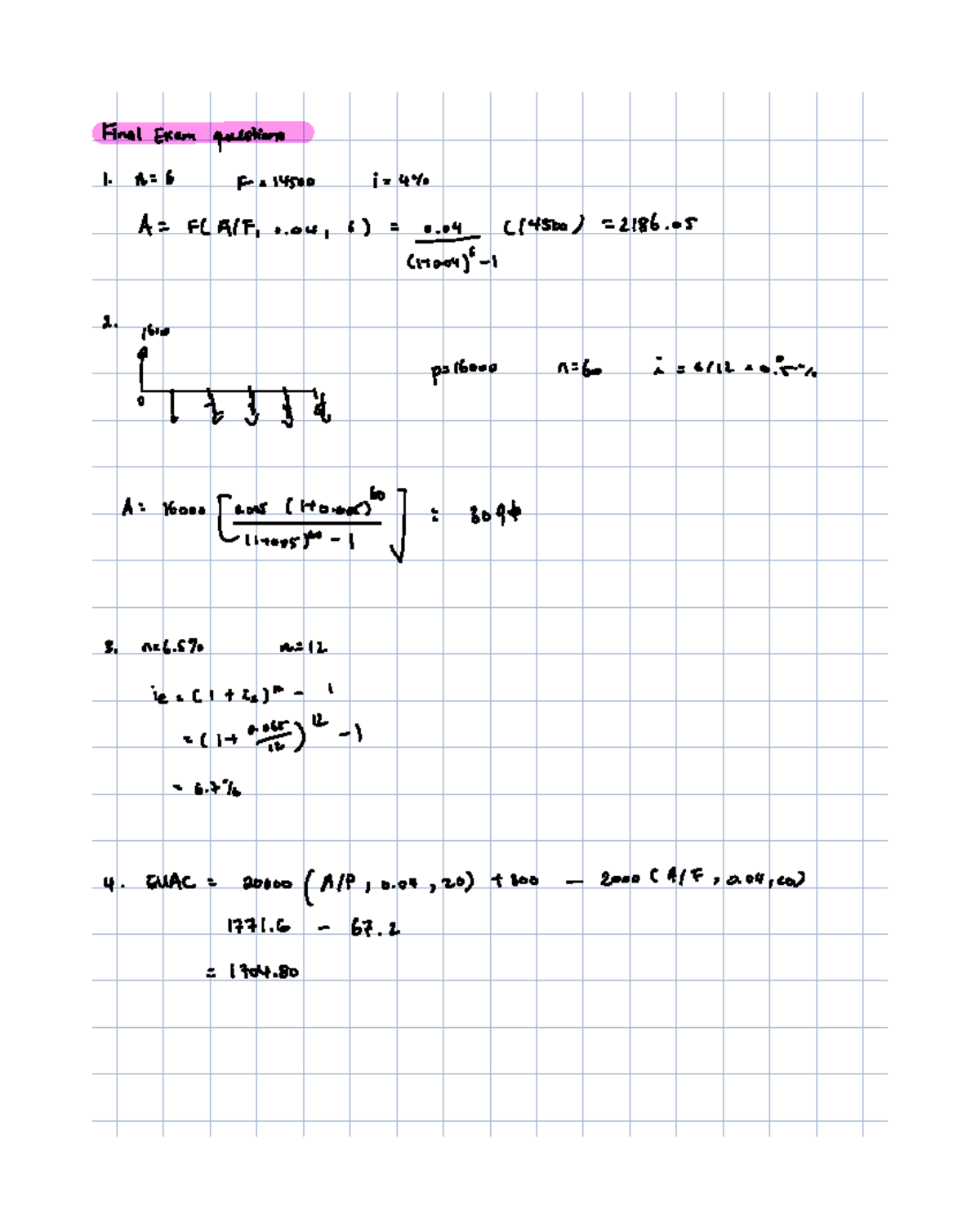 Final Exam Practice Questions for R 6 A P A F 14500 - Studocu