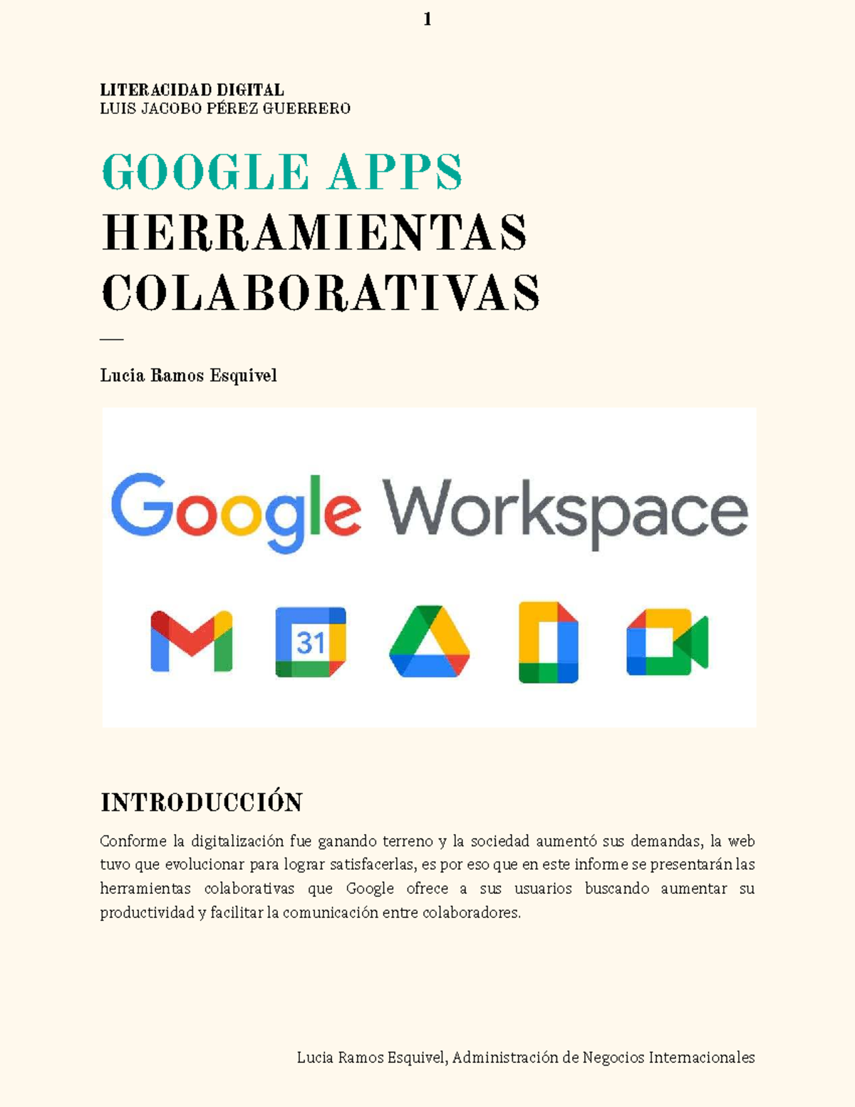 Actividades sobre Herramientas Colaborativas de Google - Act05 Ramos ...