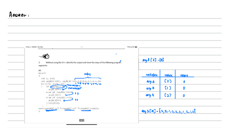 Lab 8 (12) - Output Analysis of Program Segments - Studocu