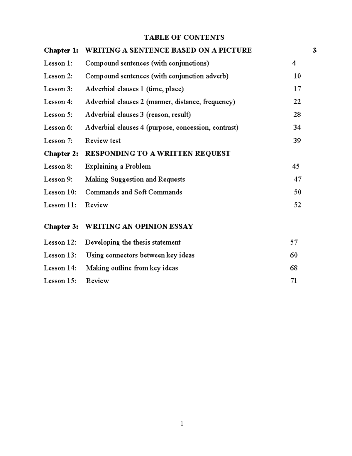 ENG 167 Writing Level 2: Sentence Structure and Essay Development - Studocu
