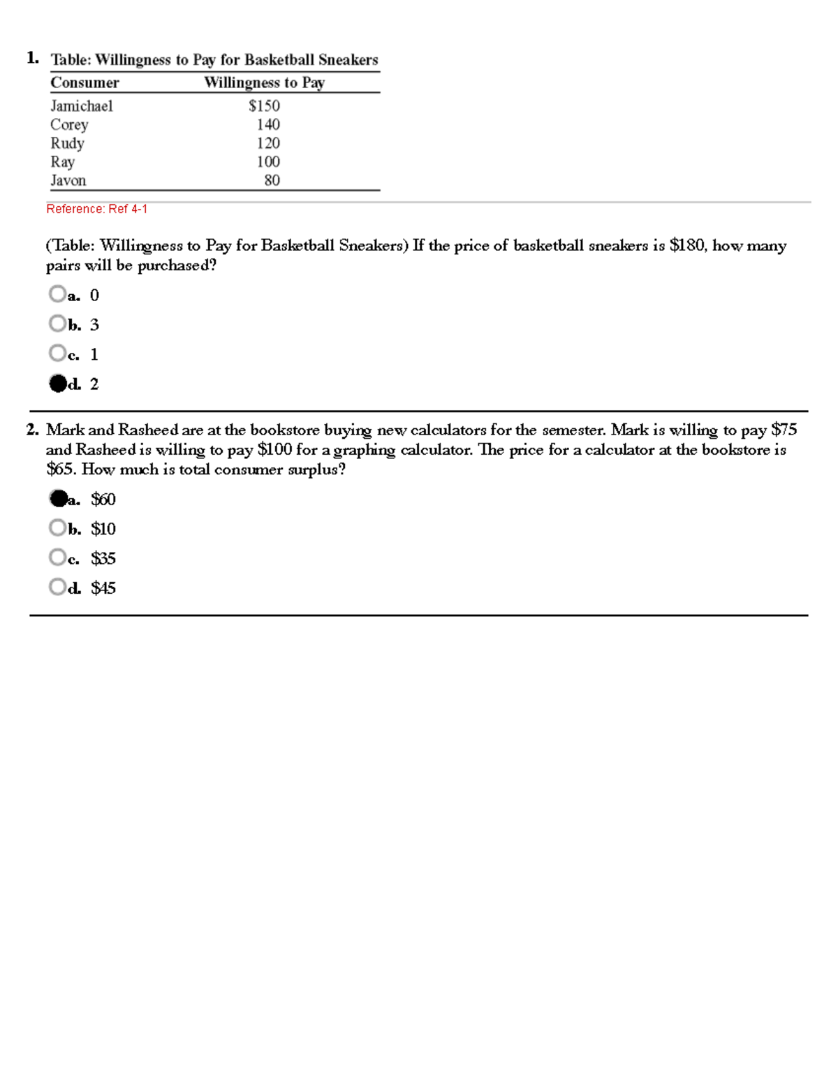 PS4 - Assignment 4: Consumer and Producer Surplus Analysis - Studocu