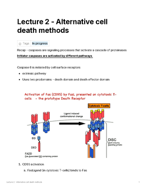 Mechanisms of Cell Death and Cancer: Overview and Implications ...