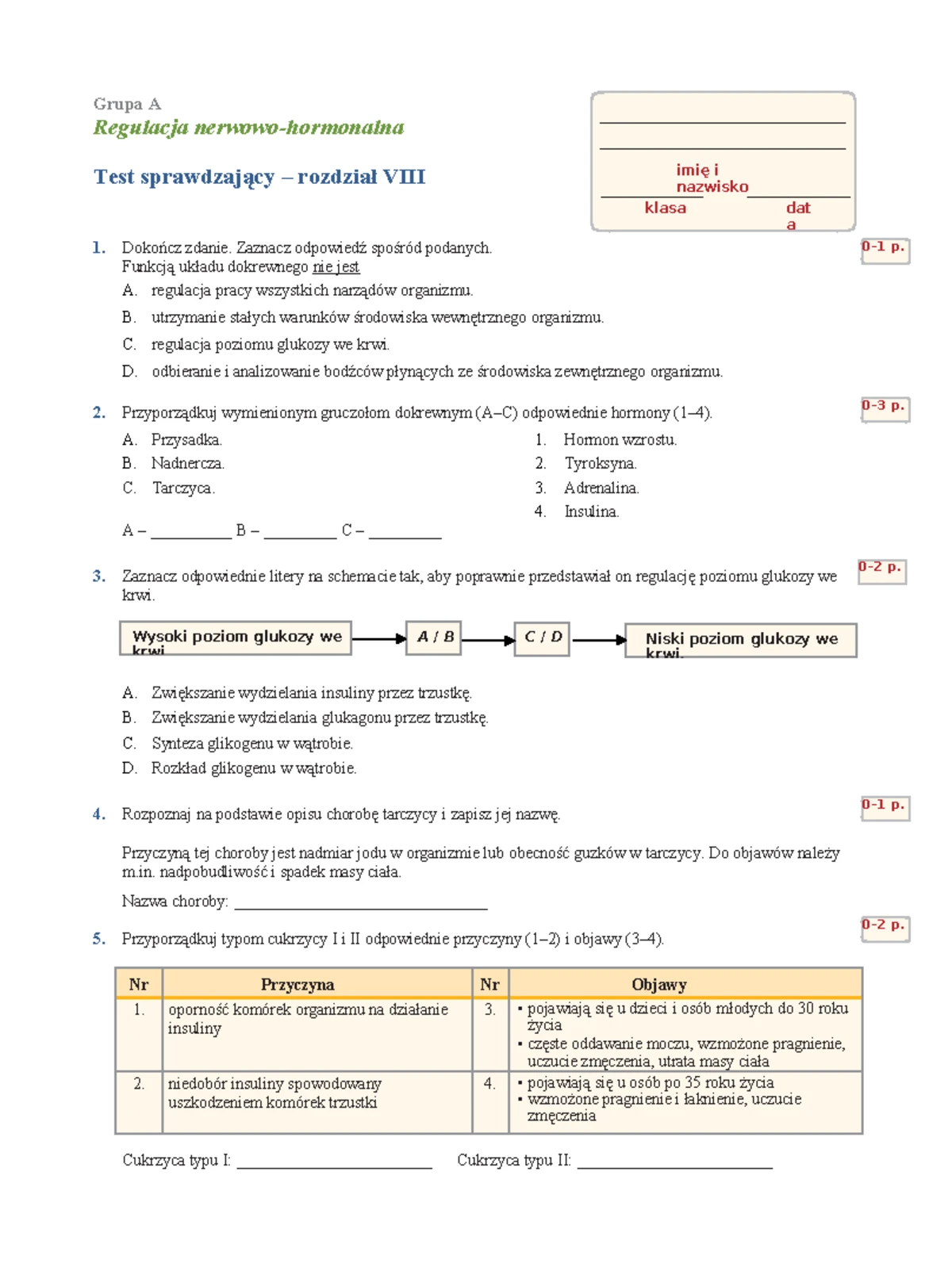Puls życia Aparat Ruchu Sprawdzian www.studocu.com