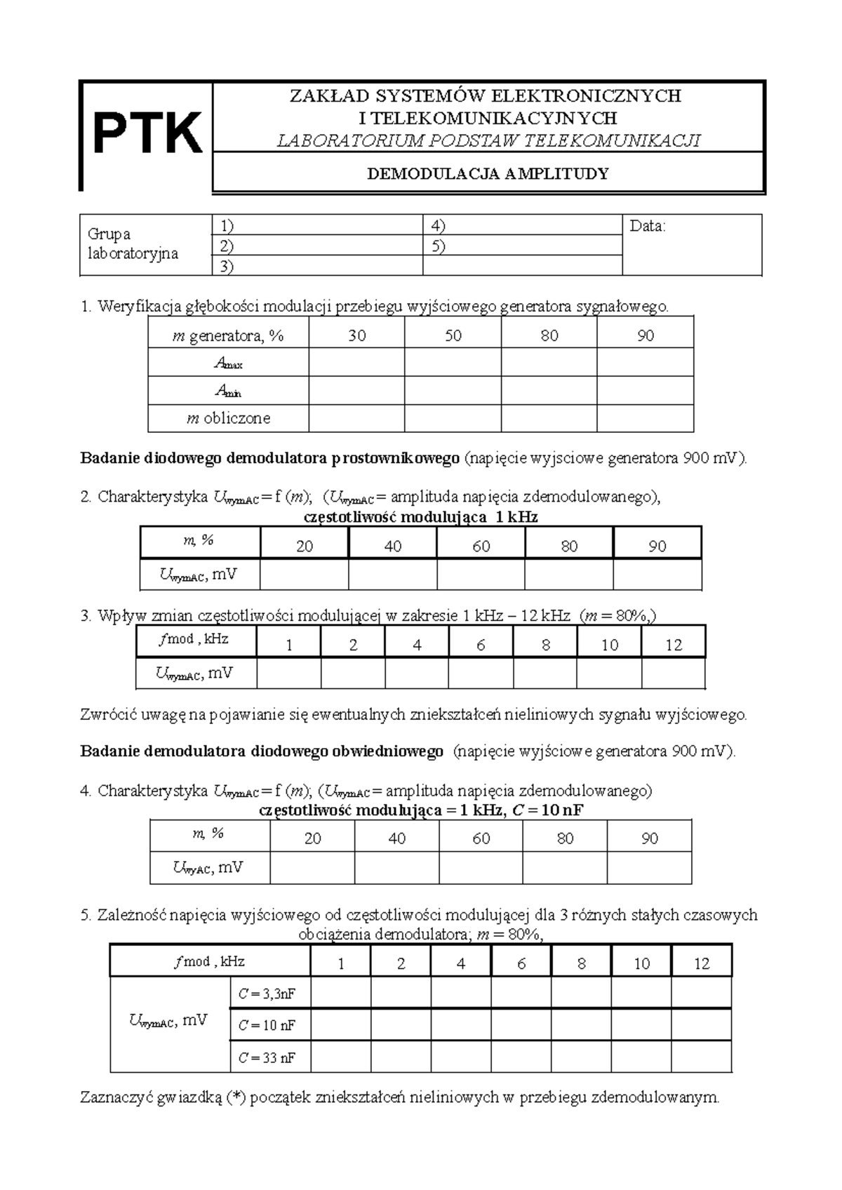 Ptk dem am protokol 2024 - PTK ZAKŁAD SYSTEMÓW ELEKTRONICZNYCH I ...