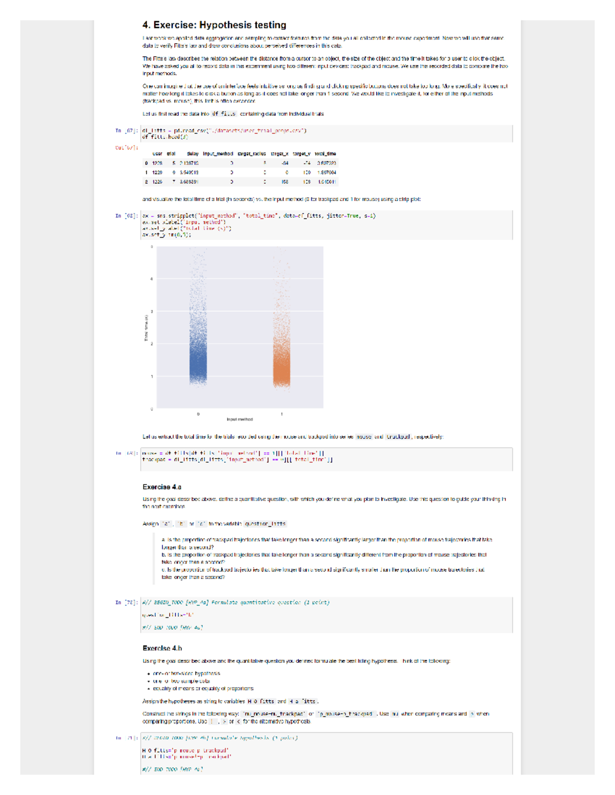 HYP Programming Solutions: Exercise 4 Analysis and Guidelines - Studeersnel