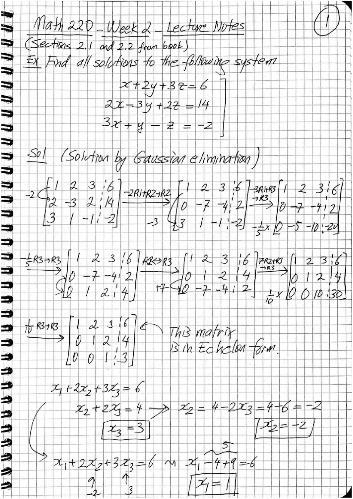 MATH 227 Practice Midterm & Solutions - Linear Algebra Exam Preparation ...