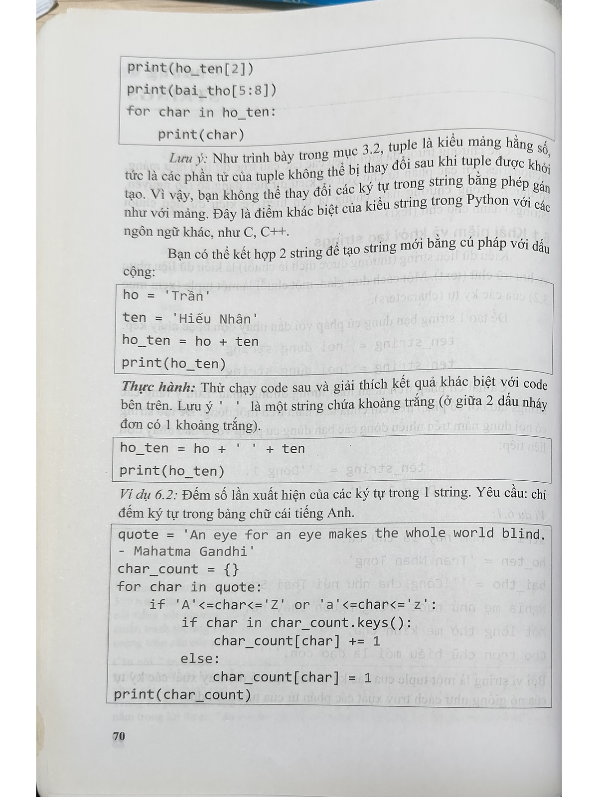 Python 6: Tuples, Strings, and Functions in Programming - Studocu