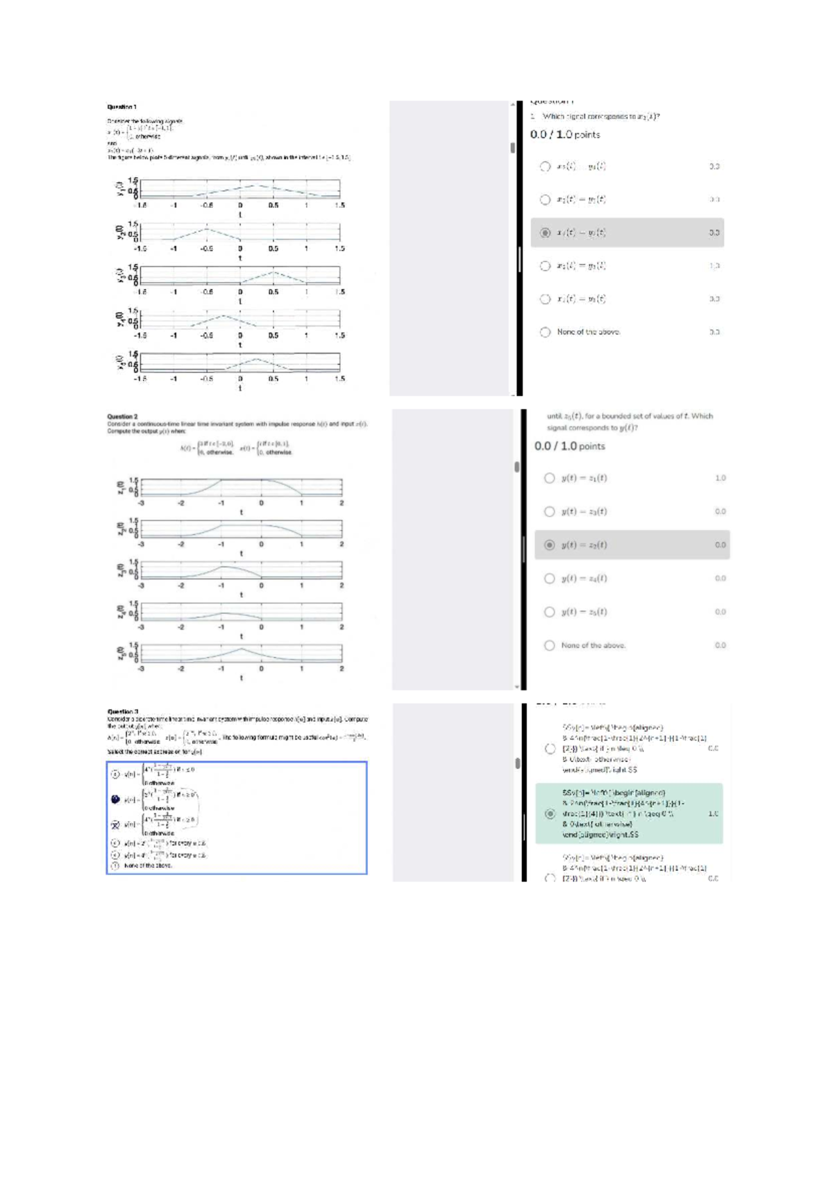 Signals and Systems 2023 Final Exam Questions and Solutions - Studeersnel