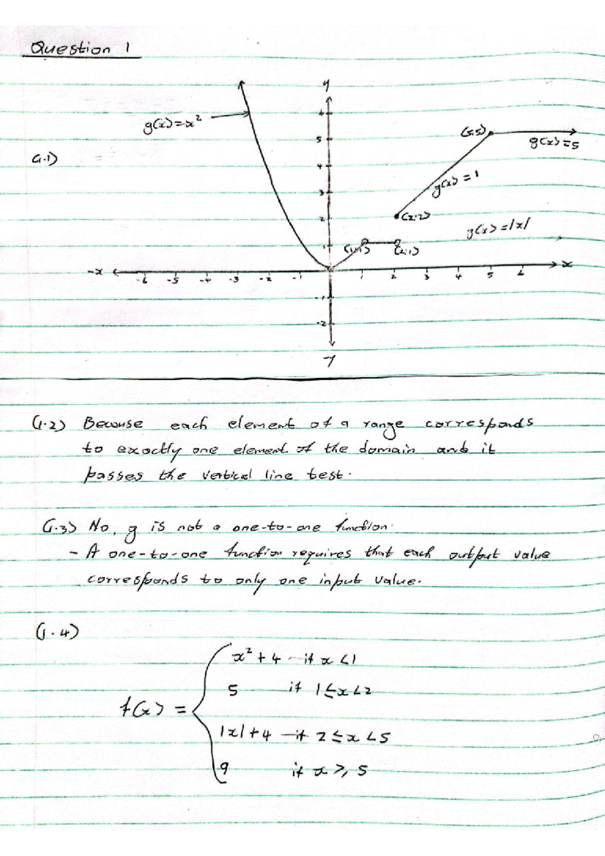 Math 101: Functions and Domain Analysis - Exam Review Notes - Studocu