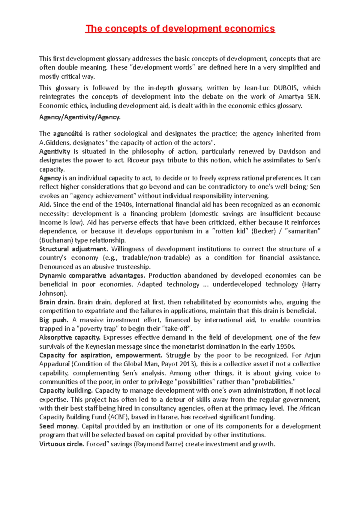 EC307 Summer 2021 Exam Paper on Development Economics - Studocu