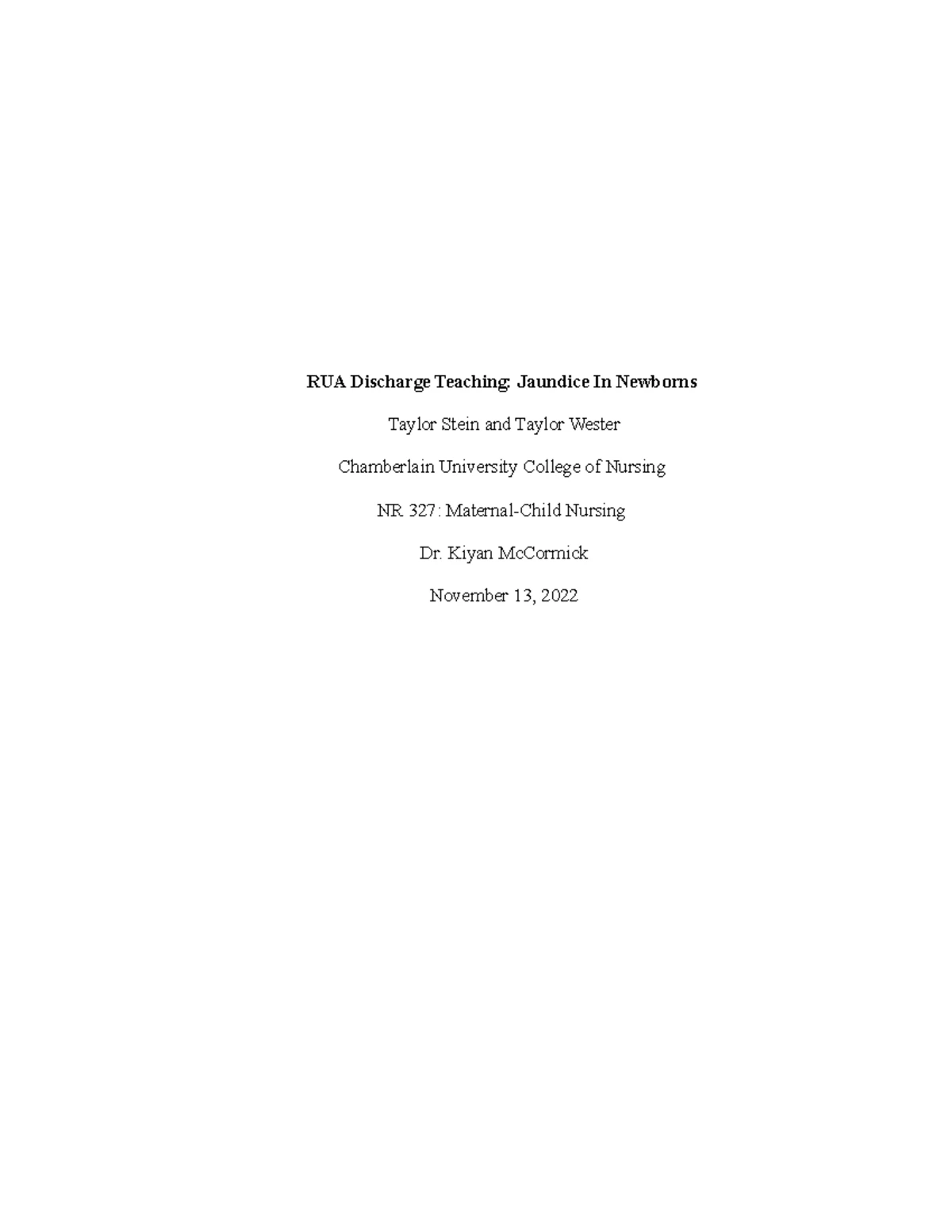 RUA: Topic Search Strategy - Studocu