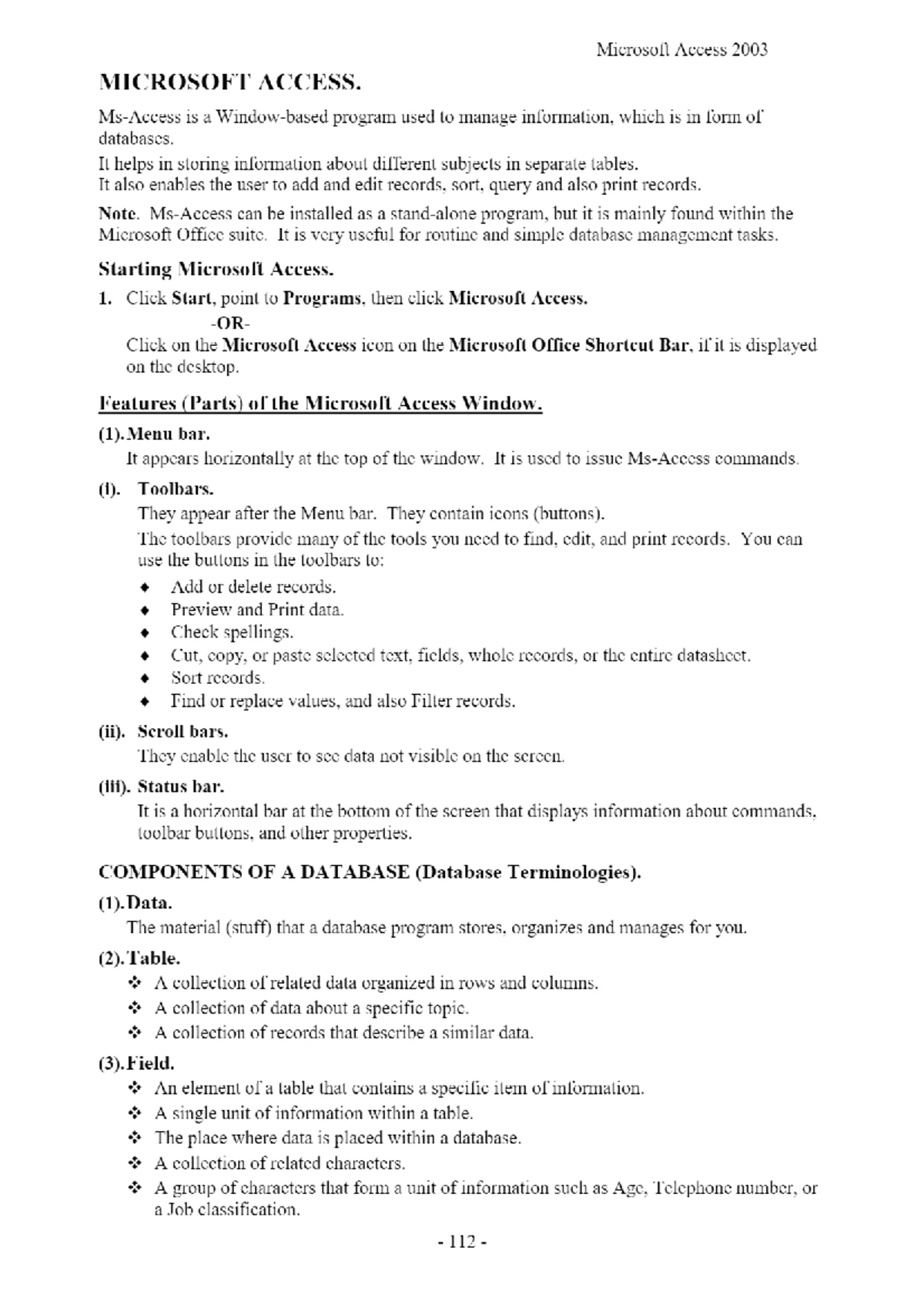 Complete microsoft publisher notes bizziland training college