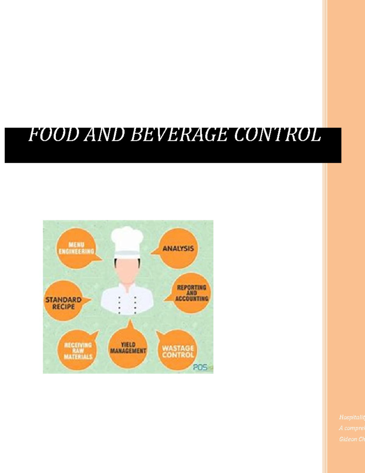 Food and Beverage Control Notes (FB 101) Comprehensive Guide Studocu