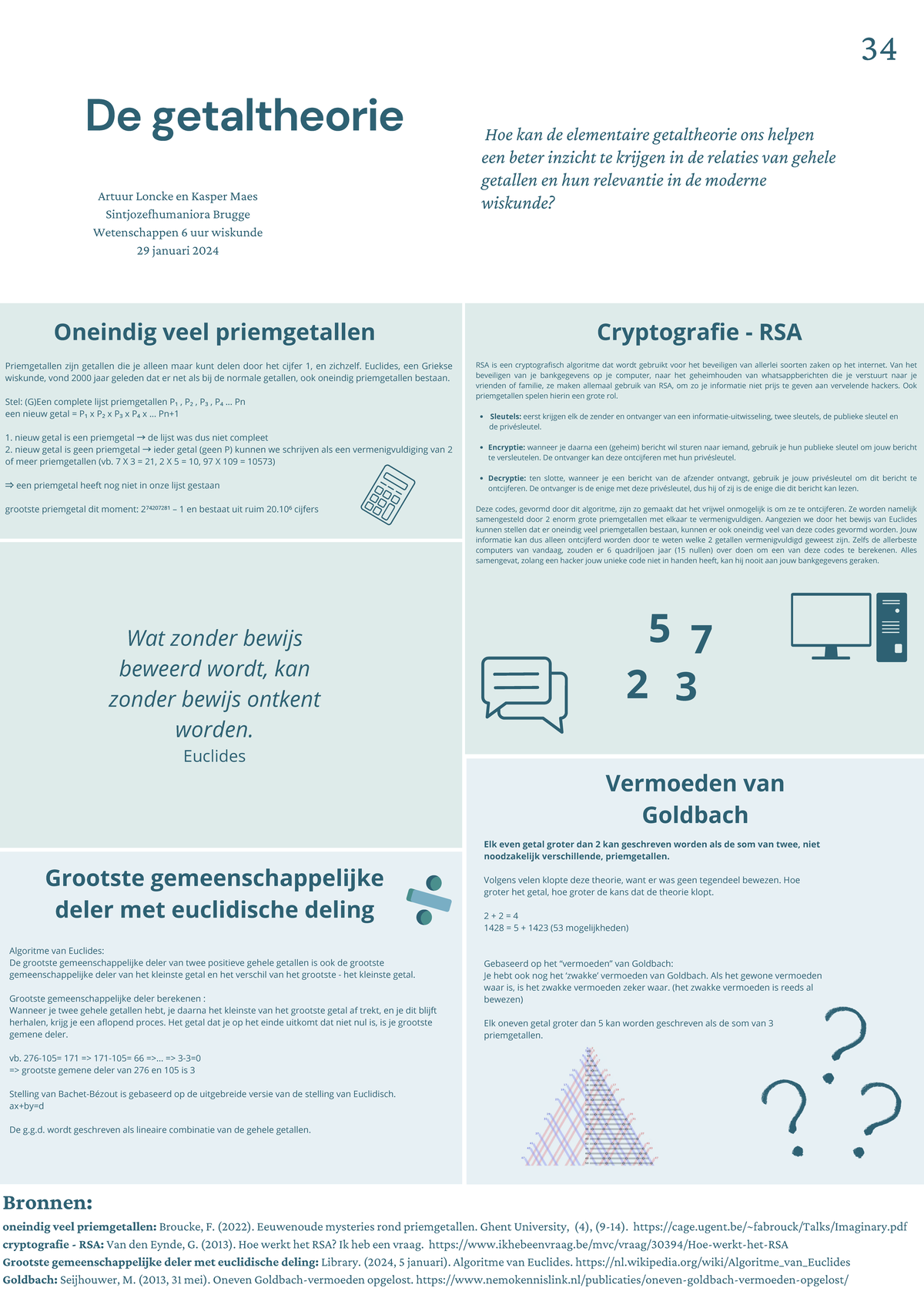 Getaltheorie & Cryptografie: Algoritmes en Vermoedens (WIS 6) - Studocu