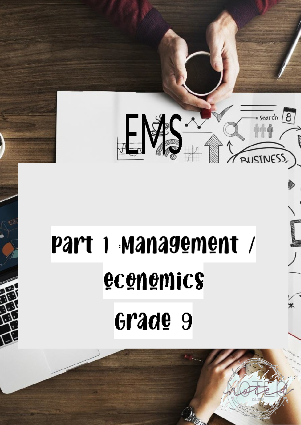 Grade 9 Economics & Management Sciences Noted Summaries 2024 - Studocu