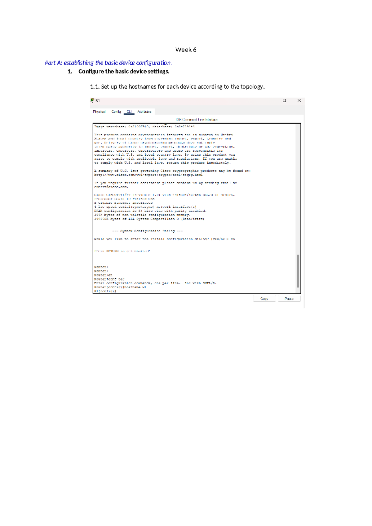 Wk6 - NOTES: Basic Device Configuration & Password Security Analysis ...
