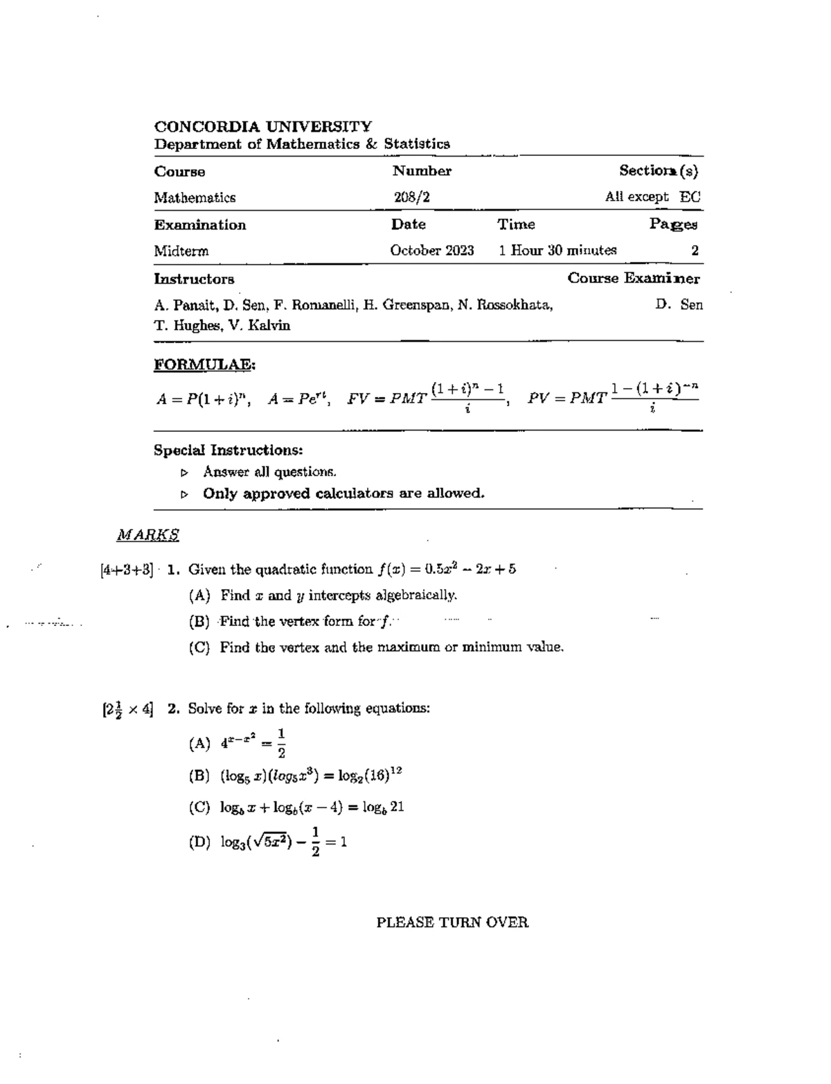 Midterm Exam Study Guide - Summer 2023 - Studocu