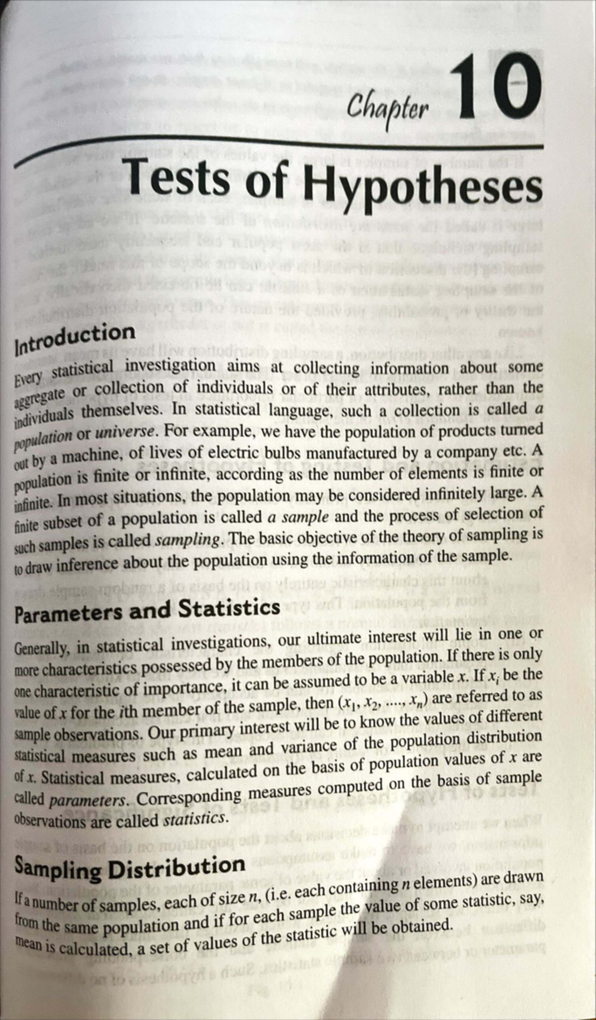 Chapter 10: Testing of Hypotheses in Probability and Statistics - Studocu