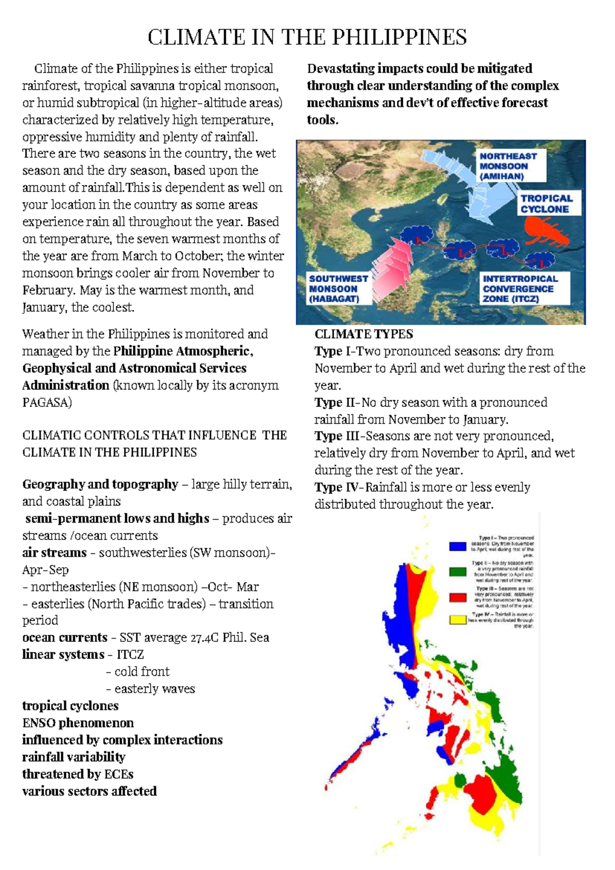 CLIMATE IN THE PHILIPPINES: An In-Depth Review of Weather Patterns ...