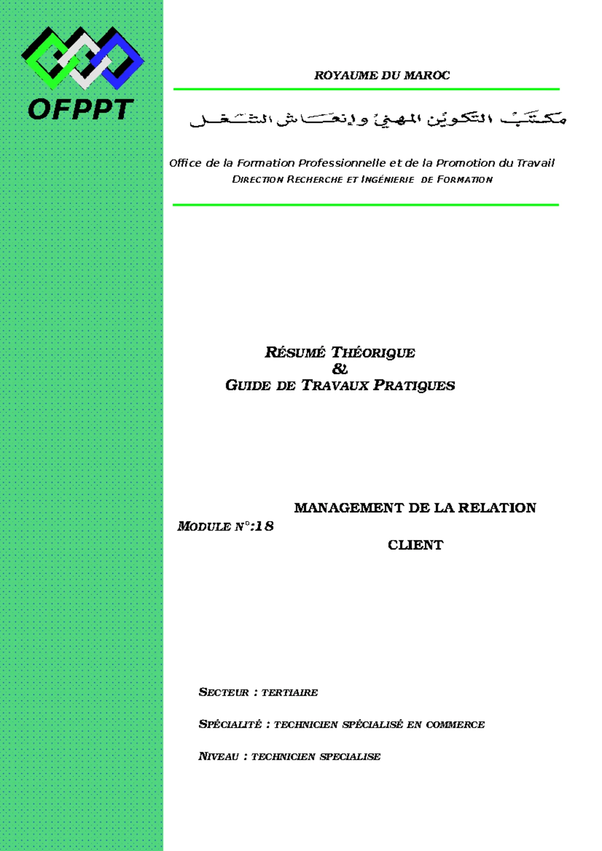 Gestion de la Relation Client (GRC) : Définition et Stratégies - Studocu