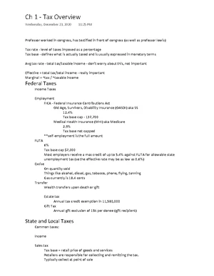 Ch 11 Notes - McGraw-Hill's Taxation of Individuals and Business ...